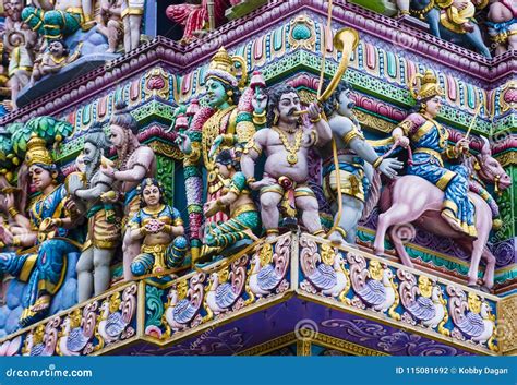 Sri Veeramakaliamman Temple Editorial Photography - Image of indian ...