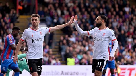 Diogo Jota goal secures victory for league leaders Liverpool at Palace ...