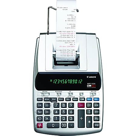 Canon MP11DX 2 Printing Calculator - Office Depot