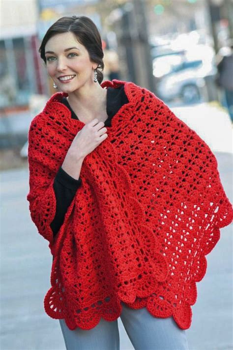 27 New and Stylish Crochet Shawl Free Patterns for Women - 1000's ...