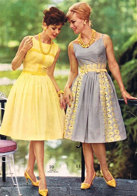 mid mod party dresses | Spiegel 1962 | 1960s fashion, Vintage outfits ...