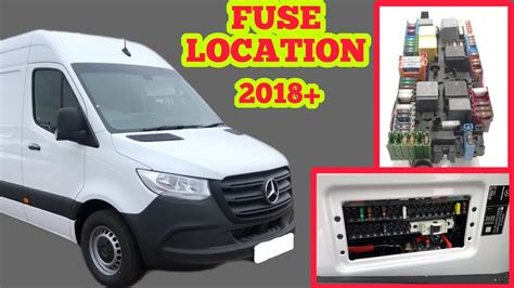 2018+ Mercedes Sprinter W907 W910 Fuse Location - YouTube