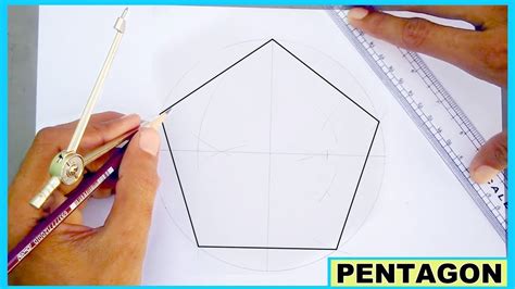 Get How To Draw A Pentagon With A Protractor Pics - Qutube