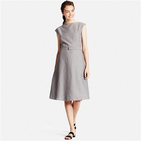 WOMEN LINEN COTTON SLEEVELESS DRESS (With images) | Dresses, Linen women, Womens dresses