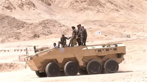 Made in India combat vehicles deployed in forward areas in Ladakh | Video | Latest News India ...