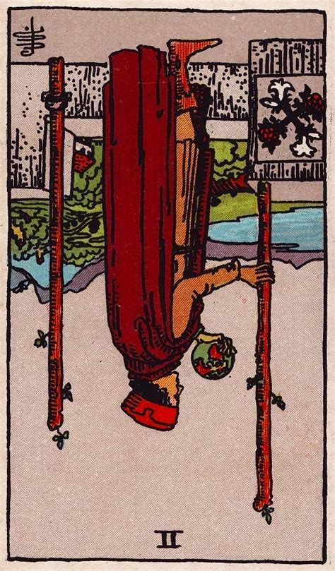 Two of Wands Reversed in Love, Life & Spirituality