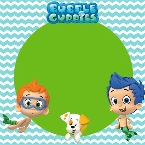 Made for Weston`s Bubble Guppies party invitation Bubble Guppies Party, Cricut Craft Room, Guppy ...