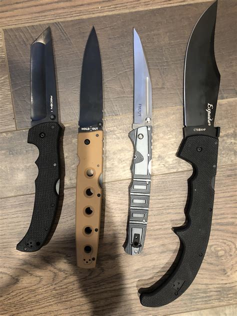 If you picked one for a self defense knife, which one would you choose? : r/knives