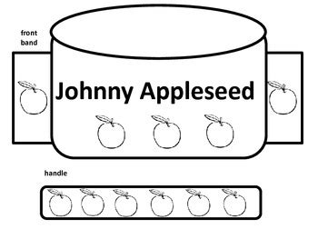 Johnny Appleseed Hat/ Black... by Fun Teach | Teachers Pay Teachers