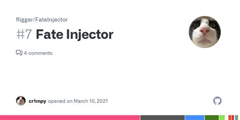 Fate Injector · Issue #7 · fligger/FateInjector · GitHub