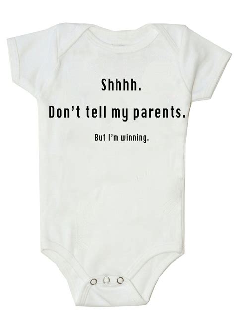 Pin by Pam on onsies and stuff... | Funny baby shirts, Baby boy onesies ...