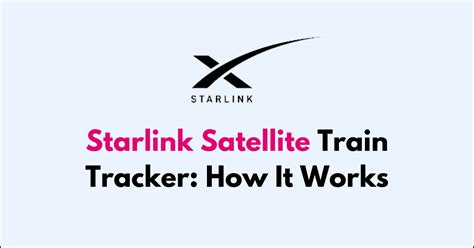 Starlink Satellite Train Tracker: How It Works - NetworkBuildz