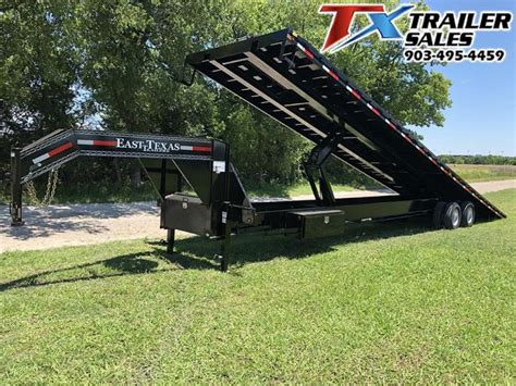 2021 East Texas 102 X 40 GOOSENECK LOW-PRO DECK OVER TILT 20K Flatbed ...