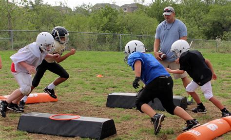 Hex Youth Football Blocking Drills 4 Better O-line Blocking