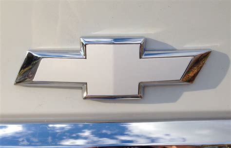 Chevy Bowtie Emblem Overlay Cover Decal, 2 Sheets for both front and back