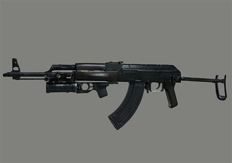 3D model AKM Assault Rifle VR / AR / low-poly | CGTrader