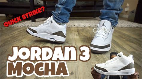 Early Look!! Jordan 3 Mocha On Feet!! - YouTube