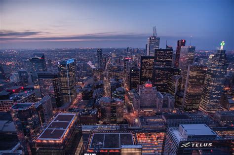 Photo of the Day: Dusk Cityscape | UrbanToronto