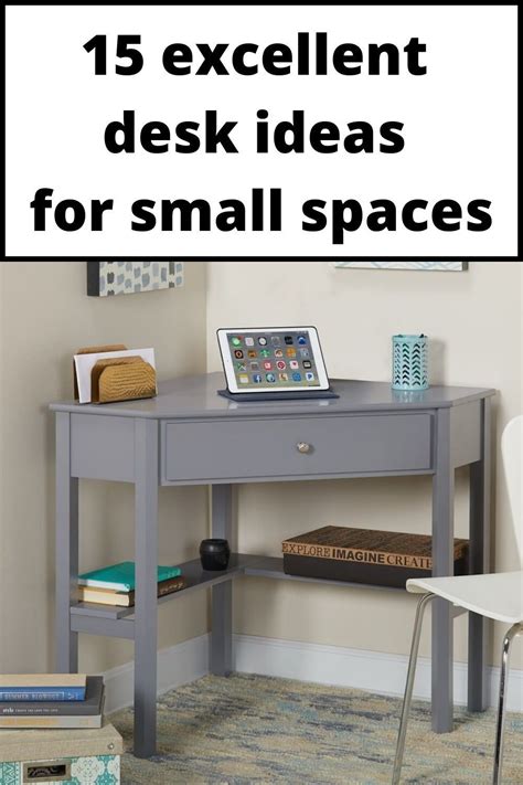 15 excellent desk ideas for small spaces – Artofit