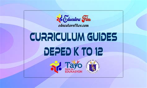 Curriculum Guides (DepEd K to 12) » Educators' Files