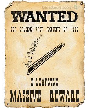 e-learning 'wanted' poster | Mike Johnson | Flickr
