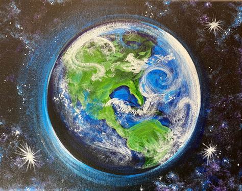 "Members Exclusive" Earth Galaxy Painting Tutorial