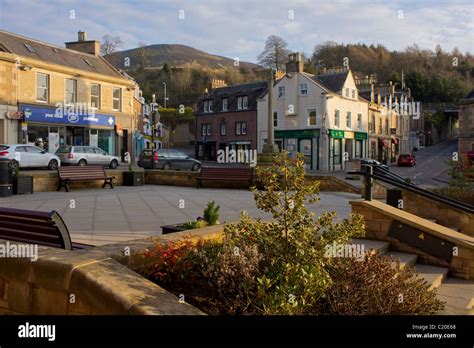 Melrose town scotland hi-res stock photography and images - Alamy