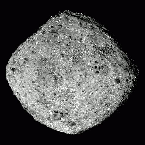 Bennu Full Rotation at a Distance of 50 Miles - OSIRIS-REx Mission