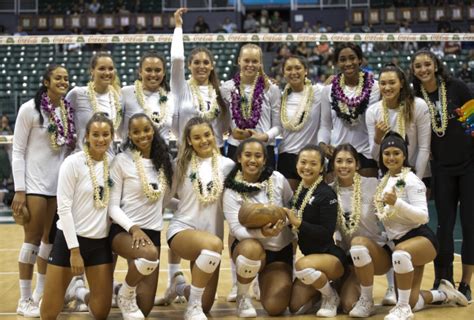 University Of Hawaii Womens Volleyball Schedule 2019 - University Poin