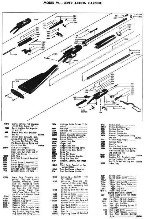 40 Winchester 94 Parts Diagram - Diagram Resource