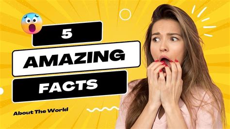 Amazing Facts about the world, Facts, Did you Know...... - YouTube
