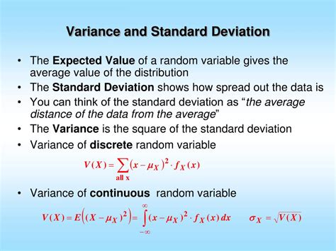 PPT - Variance and Standard Deviation PowerPoint Presentation, free ...