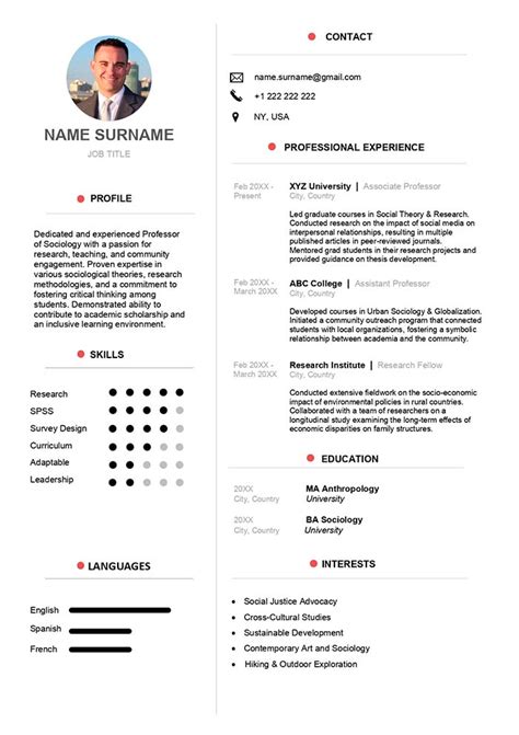 16+ Cv Template Word Free Download 2020 Doc - Desain CVmu