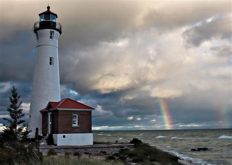 Rainbow Lighthouse Photograph by Dawn Van Doorn - Fine Art America