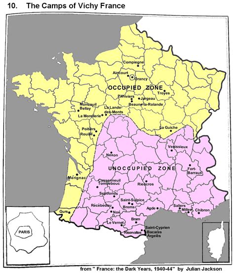 A Divided Nation: Mapping The Complexities Of Vichy France During World War II - Map of China ...