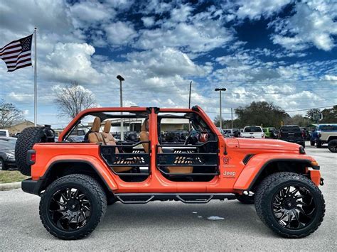 2020 Jeep Wrangler Lifted Turbo Sahara Hardtop NAV Alpine LEATHER for sale