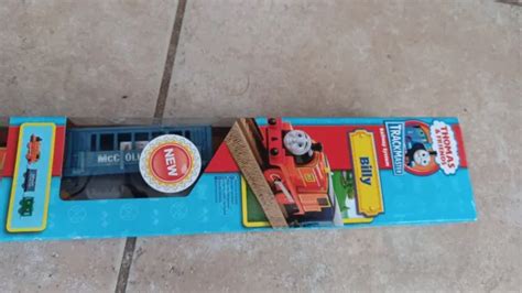 THOMAS TRACKMASTER BILLY train with original trucks (batt opd) BOXED ...