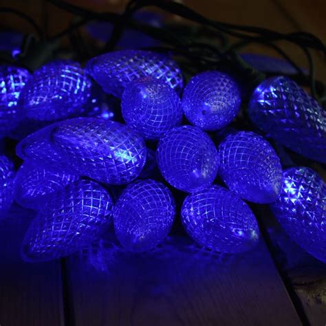 Blue C9 LED Lights - Perfect for Parties! – Christmas Light Source