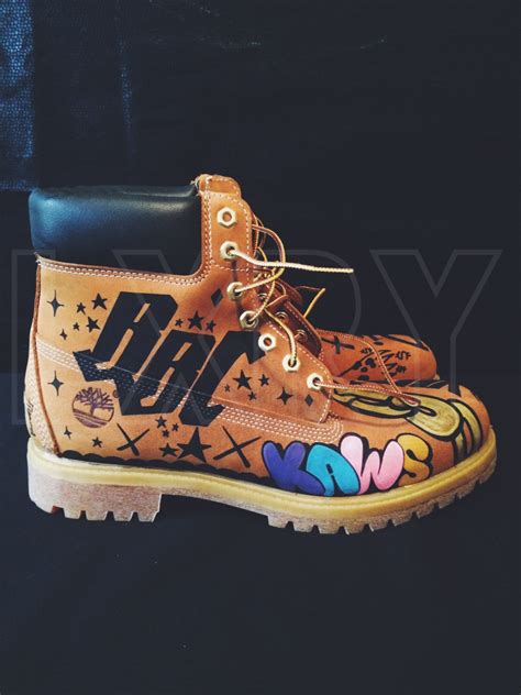 Custom Timberland Boots by PHNTM on Etsy