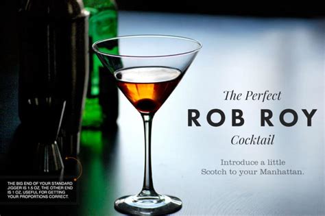 Introduce a Little Scotch to Your Manhattan: The Perfect Rob Roy Cocktail · Primer