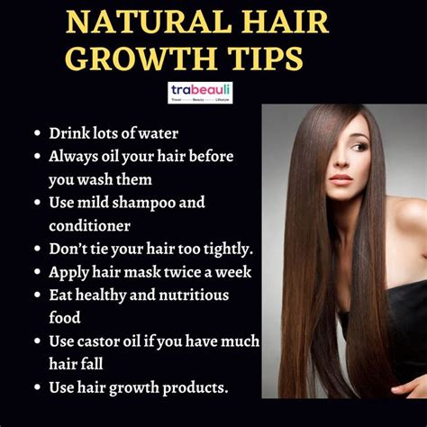 How To Grow Hair Faster In One Month Naturally At Home | Trabeauli ...