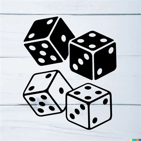 Dice Svg Vector File Two Dice Svg and Png. Gambling Svg - Etsy