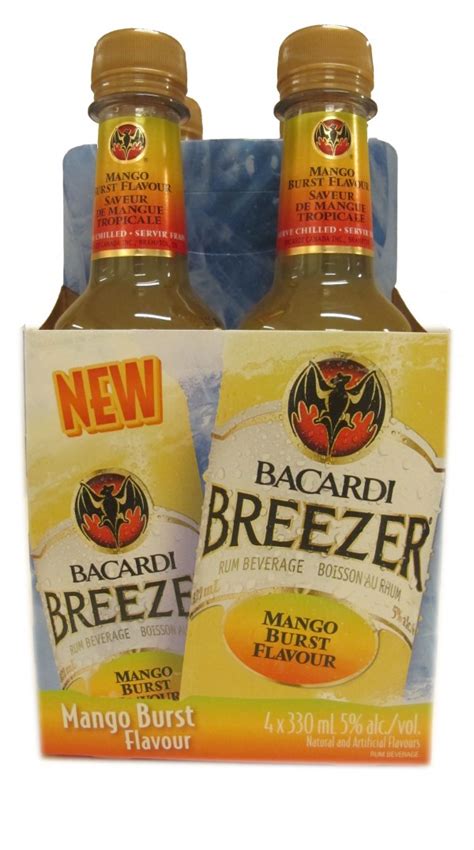 Bacardi Breezer Flavors