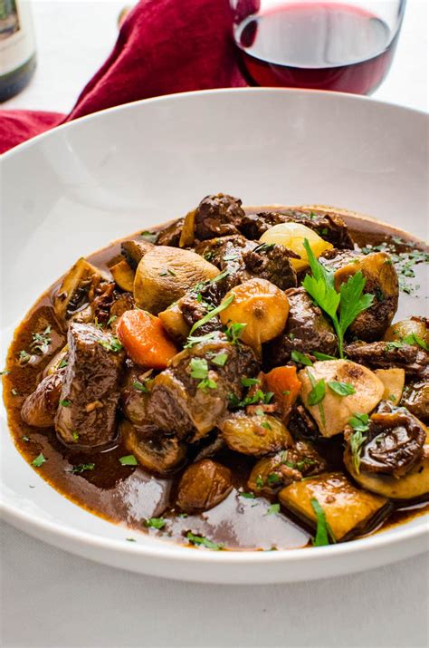 Julia Child's Boeuf Bourguignon - Garlic & Zest