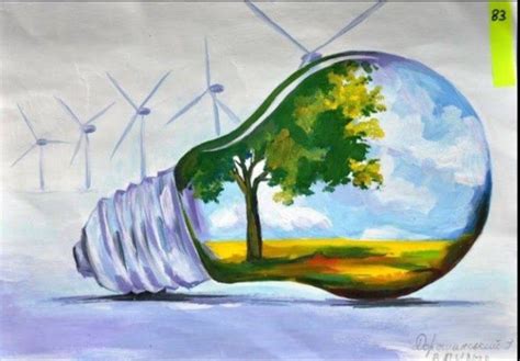 Save Energy Poster | Energy artwork, Energy art, Electricity art