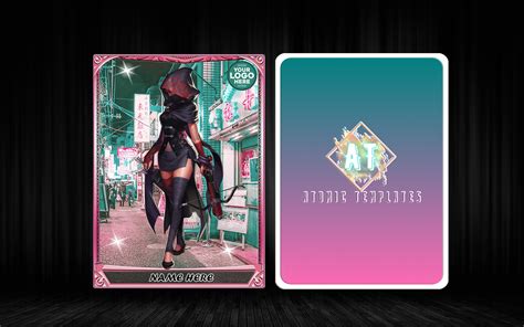 ArtStation - Anime game card template Vol4 | Artworks