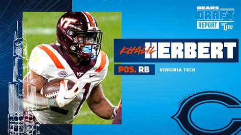 2021 NFL Draft: Running back Khalil Herbert, Virginia Tech, Round 6, Pick 217