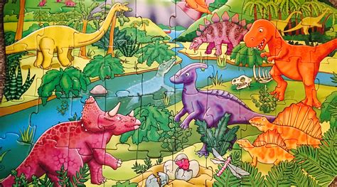 Dinosaur Puzzle Printable