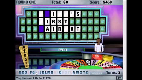 wheel of fortune game play - YouTube