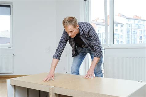 Furniture Assembly at Home. Stock Image - Image of installing, indoors: 120430323